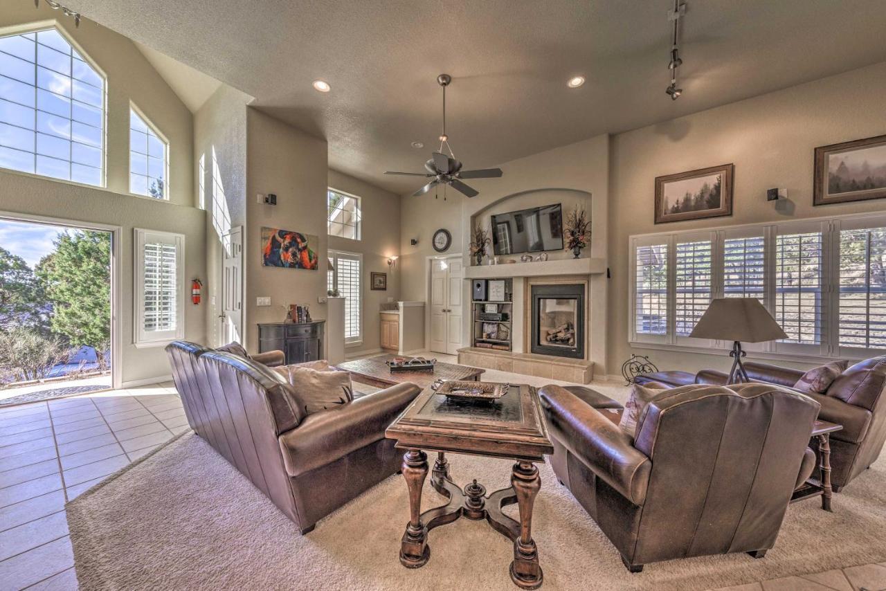 Roomy Ruidoso Retreat With Deck, Grill, And Mtn Views! Exterior foto