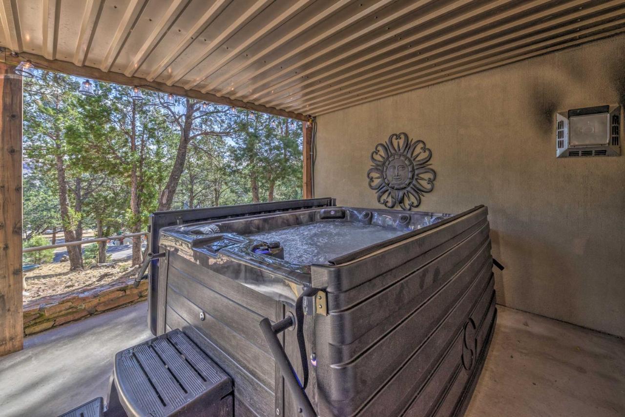 Roomy Ruidoso Retreat With Deck, Grill, And Mtn Views! Exterior foto