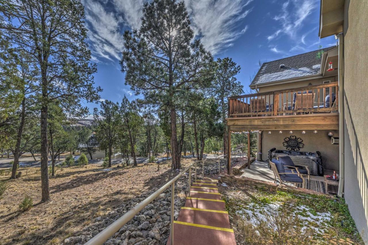 Roomy Ruidoso Retreat With Deck, Grill, And Mtn Views! Exterior foto